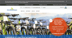 Desktop Screenshot of fahrradcenter.net